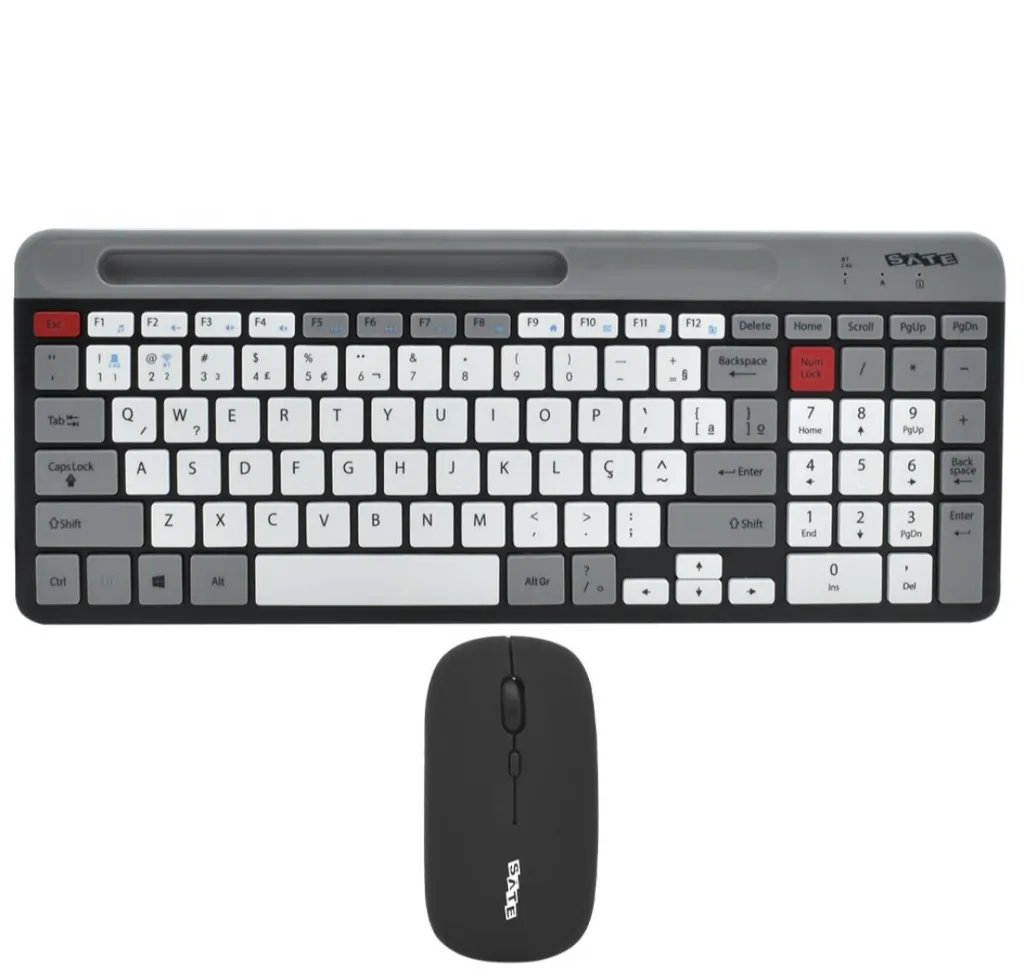 Teclado + Mouse SATE AK-621G Inalámbrico/Bluetooth